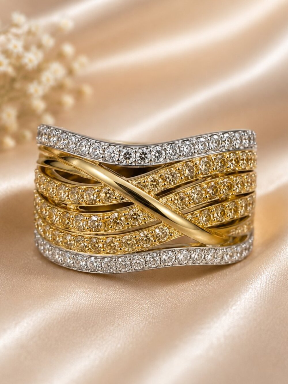 Golden Embrace Ring